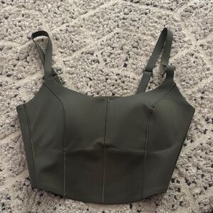 Aerie Olive Green Crop Top
